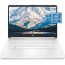 HP 14 Laptop, Intel Celeron N4020, 4 GB RAM, 64 GB Storage, 14-inch Micro-edge HD Display, Windows 11 Home, Thin & Portable, 4K Graphics, One Year of Microsoft 365 (14-dq0040nr, Snowflake White)