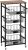 Fruit Basket, 5-Tier Utility Kitchen